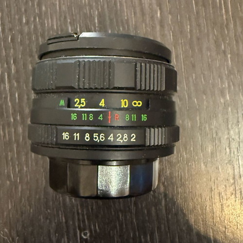 Zenit lens used for camera