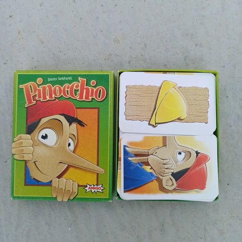 Pinocchio card game by Amigo like new
