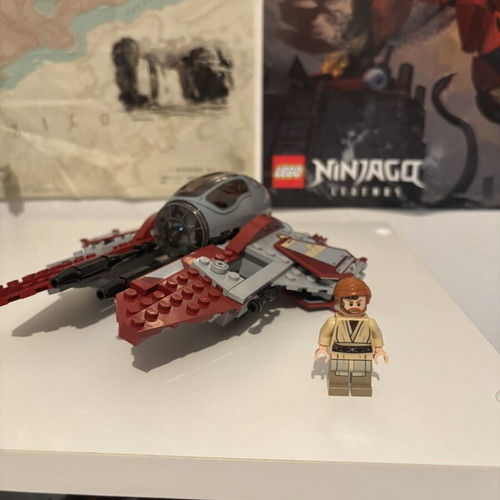 Lego Star Wars Obi Wan Kenobi jet with figure