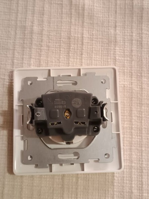 Schuko Wall Socket new, white