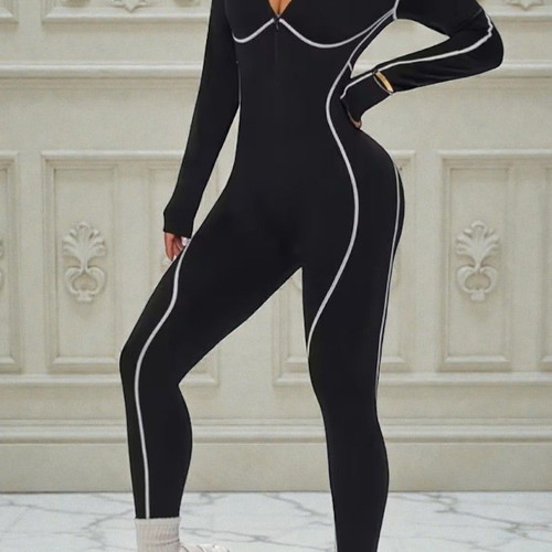 Jumpsuit new, size M, black