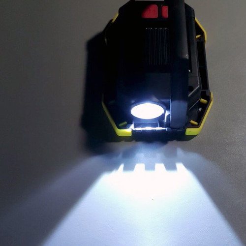 Portable Rechargeable LED COB Projector Solar with Battery