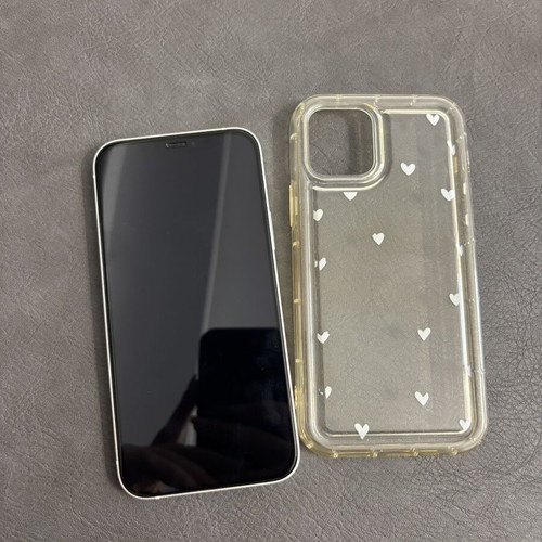 iPhone 12 64GB White like new with case