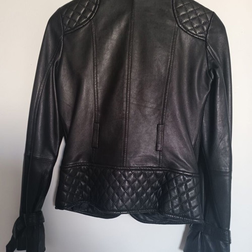 Zara leather jacket like new, black, size S