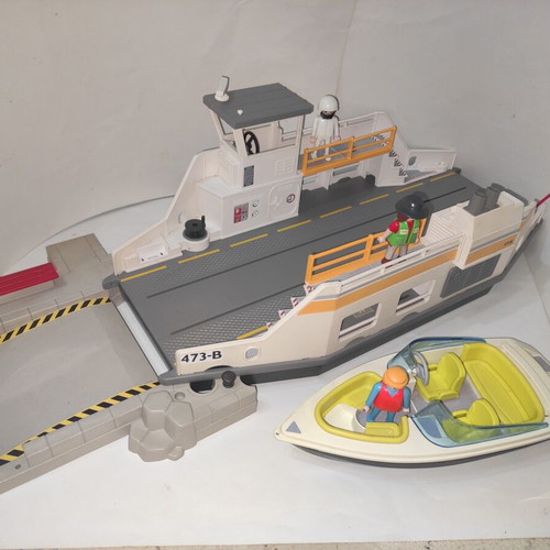 Playmobil Ferry Boat used with damage