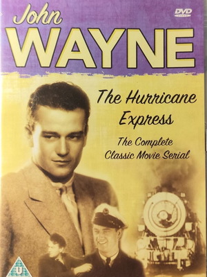 DVD The Hurricane Express με John Wayne μεταχειρισμένο, περιπέτεια δράσης χωρίς υπότιτλους