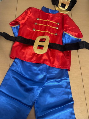 Children's satin carnival costume used