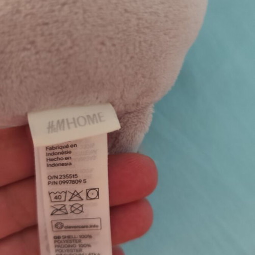 Plush elephant doll from H&M Home