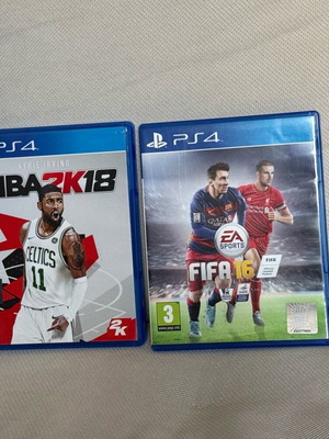 PS4 Games FIFA and NBA like new, sports