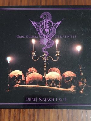 Ordo Cultum Serpentis Derej Najash I & II CD new, limited edition