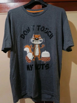 Summer T-shirt like new, gray, size XL
