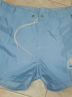 Vintage 80s Topaz Men's Surf Boardshorts Size 34 New, Turquoise
