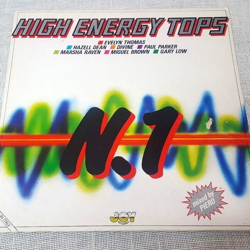 High Energy Tops LP μεταχειρισμένο, ηλεκτρονική μουσική 1984