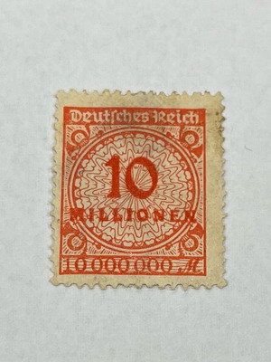 German Reich Stamp 10000000 Marks 1923 like new, collectible
