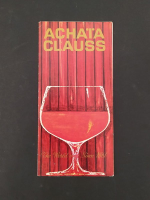 Achaia Clauss promotional brochure used, 1960s