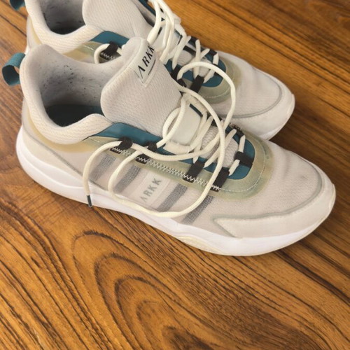 Arkk sneakers used, white, size 44, athletic
