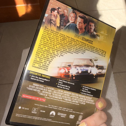 The Italian Job DVD like new, adventure with subtitles