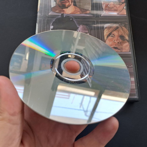 A Scanner Darkly DVD used, rental edition with Greek subtitles