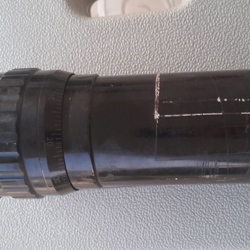 Vintage PZO Warszawa NA32 Anamorphic Projection Lens used