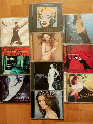 CD female voices pack of 10 new