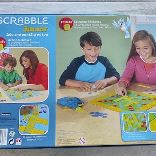 Scrabble Junior 2 in 1 like new