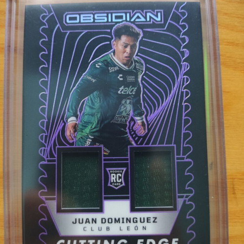 Panini Obsidian 2025-2026 Club Leon Rookie Juan Dominguez patch card /99