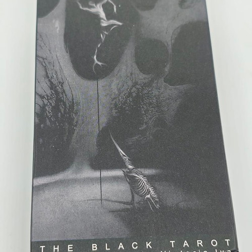 The Black Tarot by Victoria Iva set of 78 cards like new