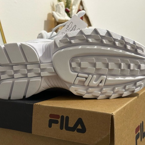 Fila D Formation athletic shoes new, size 37.5, white
