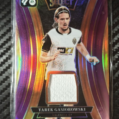 2024-25 Panini Select LaLiga Yarek Gasiorowski Patch Relic Orange Prizm card like new