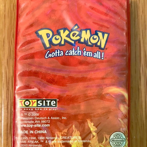 Charizard card folder 2000 new, rare and collectible