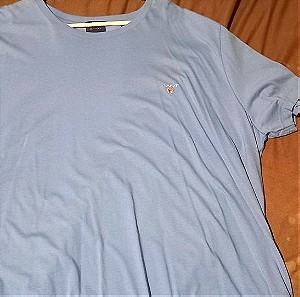 Gant tshirt 4xl γαλαζιο αφορετο