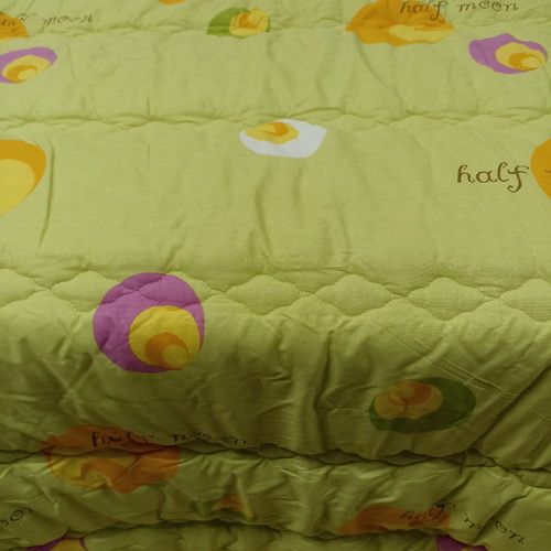 Double quilt new cotton fabric baked wadding double-sided