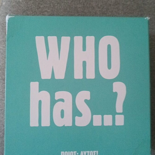 Who Has? Board Game used, AS Company