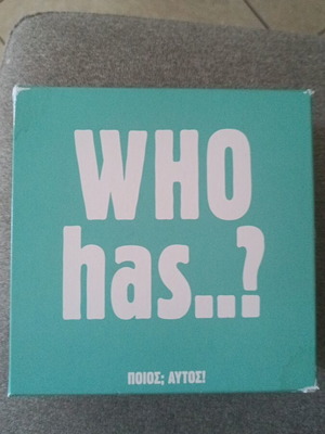 Who Has? Board Game used, AS Company