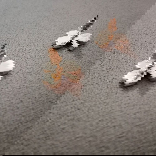 Clover earrings new, gold color