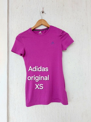 Adidas Originals women's sport t-shirt Climalite XS magenta like new