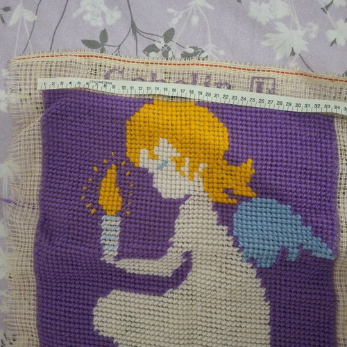 Handmade embroidery like new