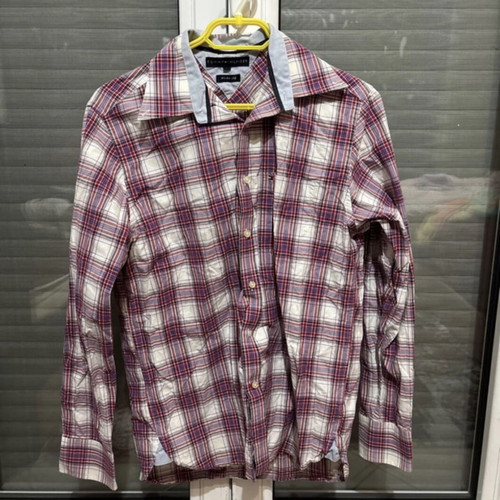 Tommy Hilfiger men's checked shirt Medium like new