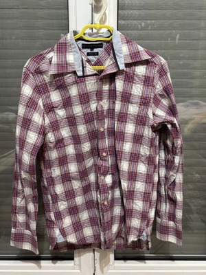 Tommy Hilfiger men's checked shirt Medium like new