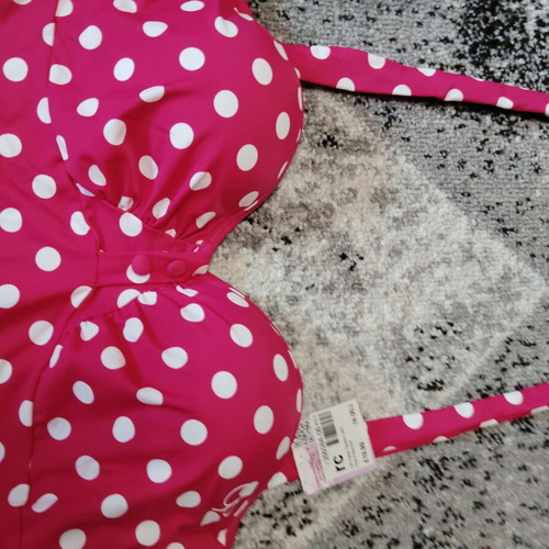 Women's two-piece Rizov polka dot swimsuit new, size XXL