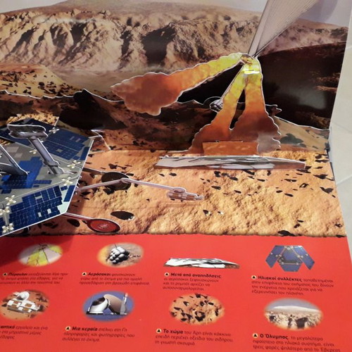 Book used with 5 bright 3D images