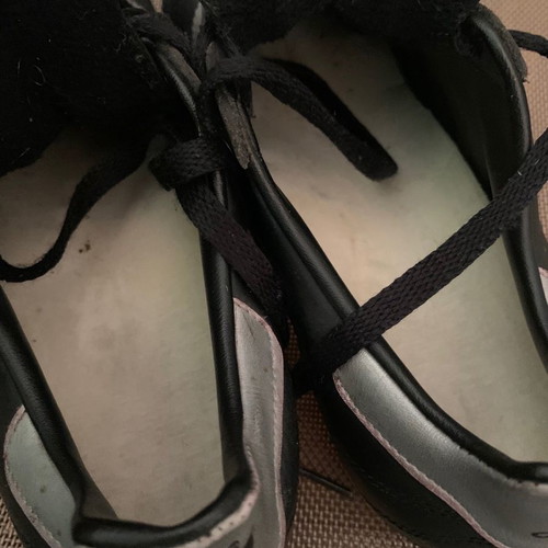 Adidas leather football shoes used, size 42, Bernd Schuster