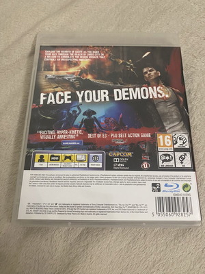 DMC: Devil May Cry PS3 παιχνίδι μεταχειρισμένο με manual