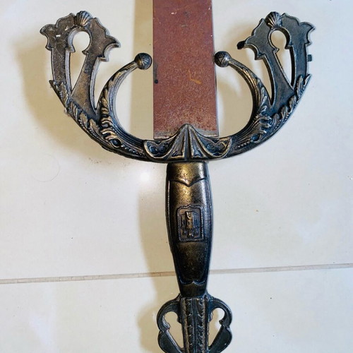 Decorative sword, 112 cm, rusty