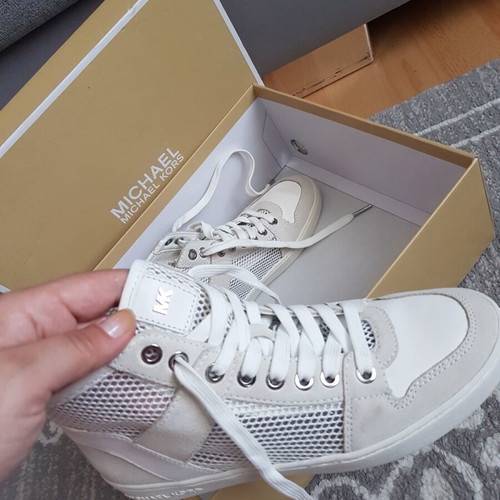 Michael Kors summer sports sneakers white, like new, size 36