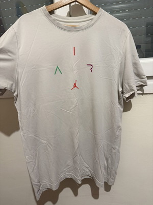Jordan Air Dri-Fit λευκή μπλούζα, μέγεθος L
