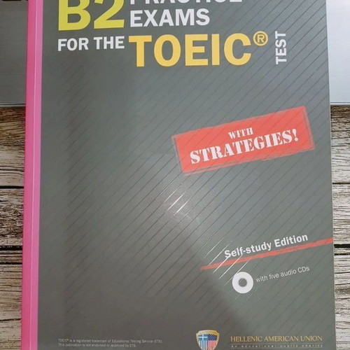 B2 Practice Exams for the TOEIC Test with Strategies, new
