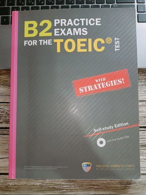 B2 Practice Exams for the TOEIC Test with Strategies, new