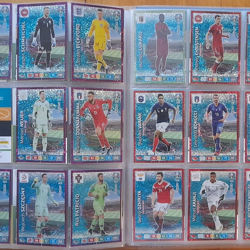 Euro 2020 Preview Adrenalyn XL album with 458/468 cards used
