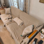 Sofa set, three-seater and two-seater